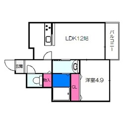 K.I.リバレンスの物件間取画像